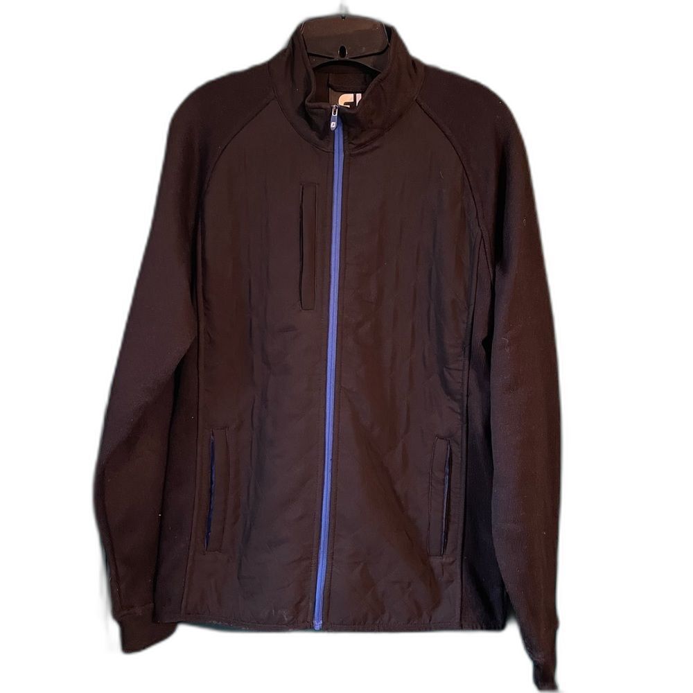FootJoy zip up jacket sweater golf quilted sz Small outerwear